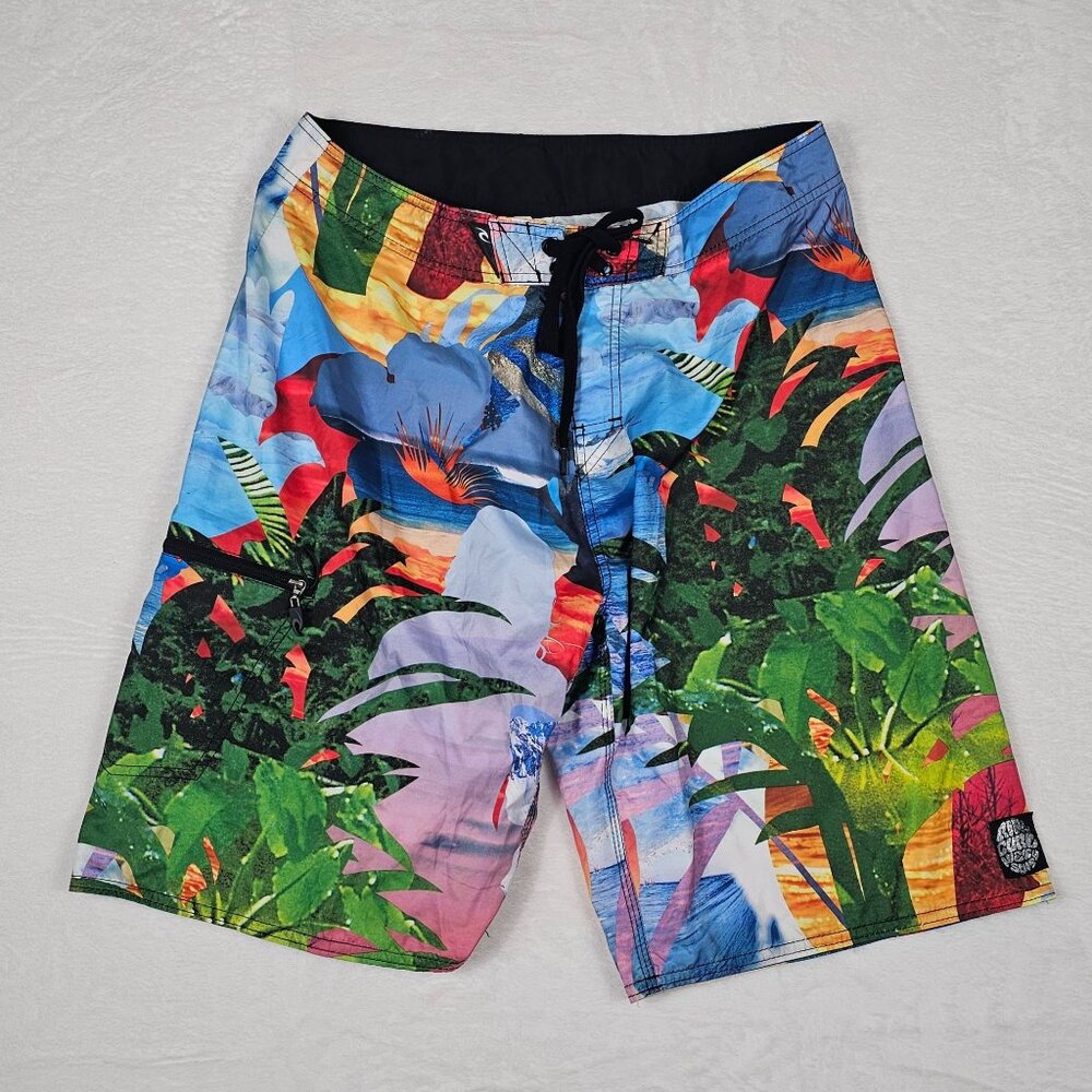 Ripcurl Mens Tropical Island Print Board shorts Size 34